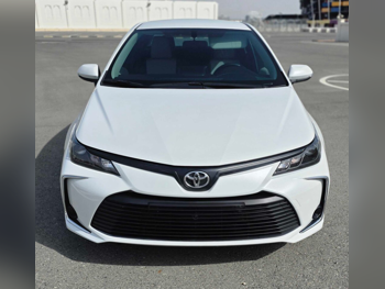Toyota  Corolla  XLI  2024  Automatic  29,500 Km  4 Cylinder  Front Wheel Drive (FWD)  Sedan  White  With Warranty