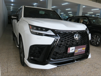 Lexus  LX  600 F Sport  2025  Automatic  34,000 Km  6 Cylinder  Four Wheel Drive (4WD)  SUV  White  With Warranty