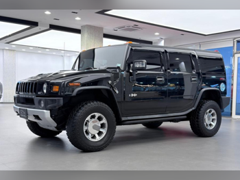 همر  اتش 2  2008  اوتوماتيك  174,000 كم  8 سلندر  دفع رباعي  اس يو في  أسود