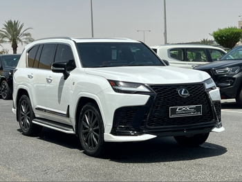 Lexus  LX  600 F Sport  2025  Automatic  17,000 Km  6 Cylinder  Four Wheel Drive (4WD)  SUV  White  With Warranty
