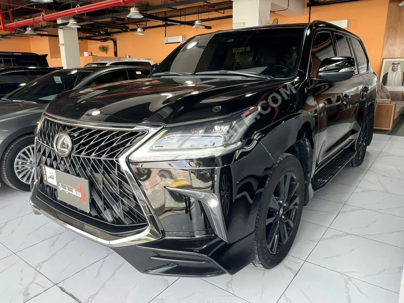 Lexus LX 570 S Black Edition 2019 Automatic 176,000 Km 8 Cylinder Four Wheel Drive (4WD) SUV Black