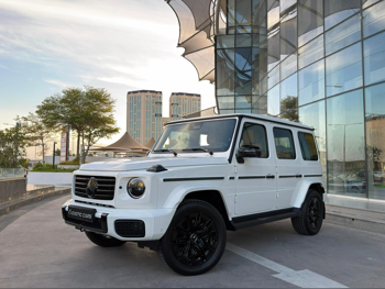 Mercedes-Benz  G-Class  500 AMG  2025  Automatic  10,000 Km  8 Cylinder  Four Wheel Drive (4WD)  SUV  White  With Warranty