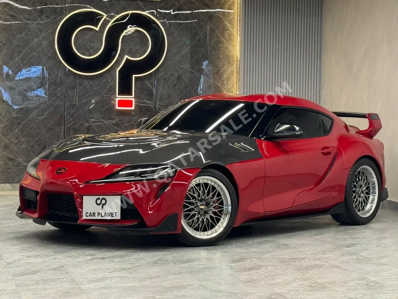 Toyota  Supra  GR  2022  Automatic  65,000 Km  6 Cylinder  Rear Wheel Drive (RWD)  Coupe / Sport  Red  With Warranty
