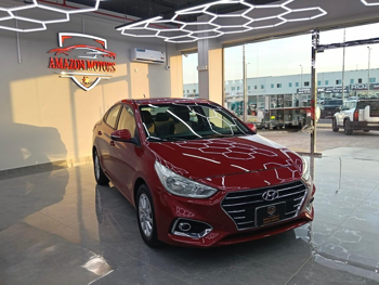Hyundai  Accent  2021  Automatic  77,000 Km  4 Cylinder  Front Wheel Drive (FWD)  Sedan  Red