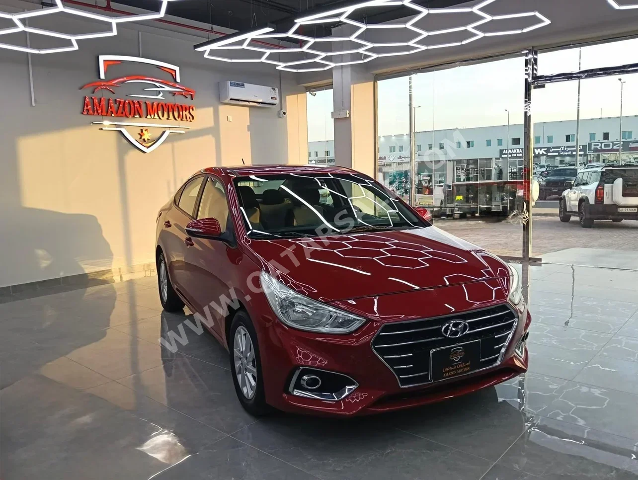 Hyundai  Accent  2021  Automatic  77,000 Km  4 Cylinder  Front Wheel Drive (FWD)  Sedan  Red