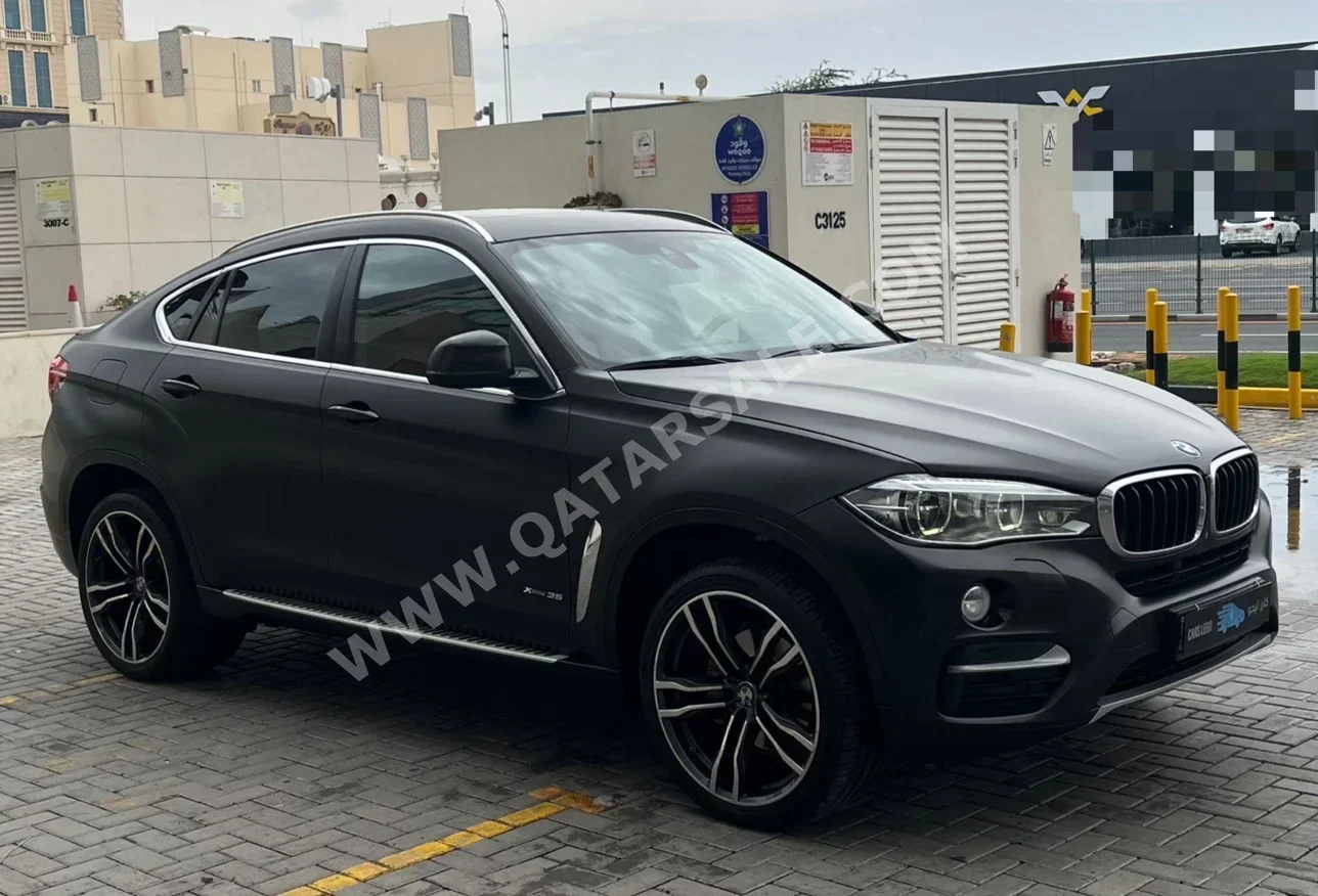 BMW X-Series X6 2016 Automatic 34,000 Km 6 Cylinder Four Wheel Drive (4WD) SUV Black