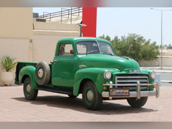 جي ام سي كلاسيك 1950 عادي 100,000 كم 6 سلندر دفع خلفي كلاسك أخضر