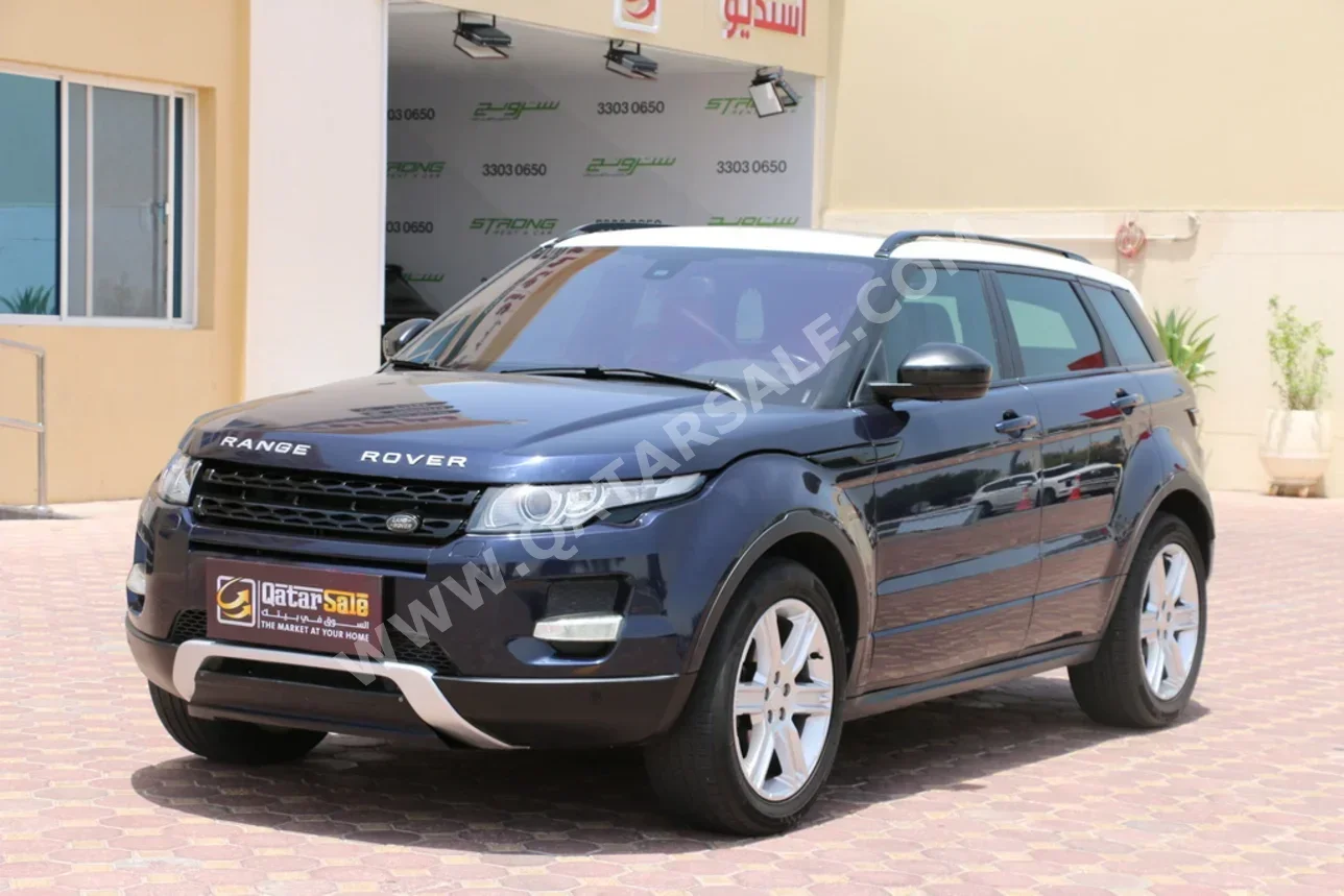 Land Rover Evoque Dynamic 2016 Automatic 183,000 Km 4 Cylinder Four Wheel Drive (4WD) SUV Dark Blue