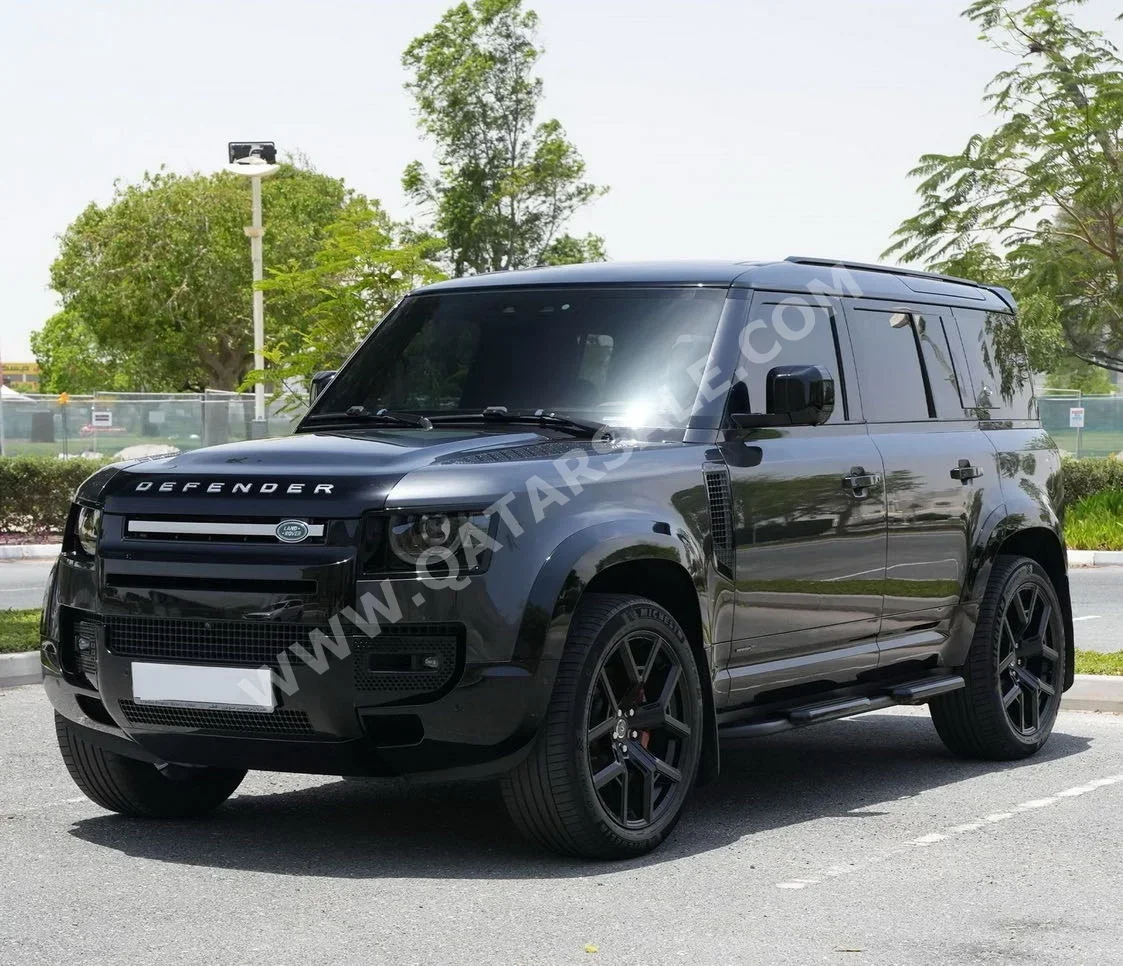 Land Rover Defender 110 X 2022 Automatic 70,000 Km 6 Cylinder Four Wheel Drive (4WD) SUV Black With Warranty