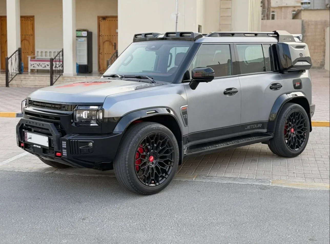 Jetour T2 Luxury 2024 Automatic 29,000 Km 4 Cylinder Four Wheel Drive (4WD) SUV Gray With Warranty