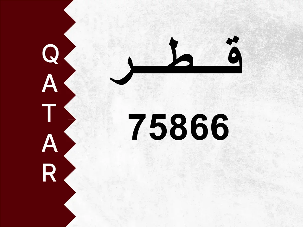 رقم خاص  75866  رقم مميز