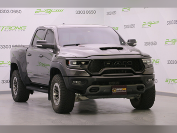 Dodge Ram TRX 2022 Automatic 99,000 Km 8 Cylinder Four Wheel Drive (4WD) Pick Up Gray With Warranty