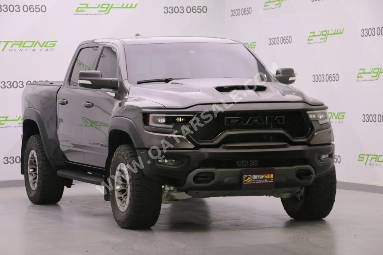 Dodge Ram TRX 2022 Automatic 99,000 Km 8 Cylinder Four Wheel Drive (4WD) Pick Up Gray With Warranty