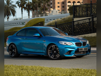 BMW M-Series 2 Competition 2018 Automatic 40,000 Km 6 Cylinder Rear Wheel Drive (RWD) Coupe / Sport Blue With Warranty