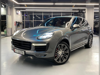Porsche  Cayenne  Turbo S  2015  Automatic  110,000 Km  8 Cylinder  All Wheel Drive (AWD)  SUV  Gray  With Warranty