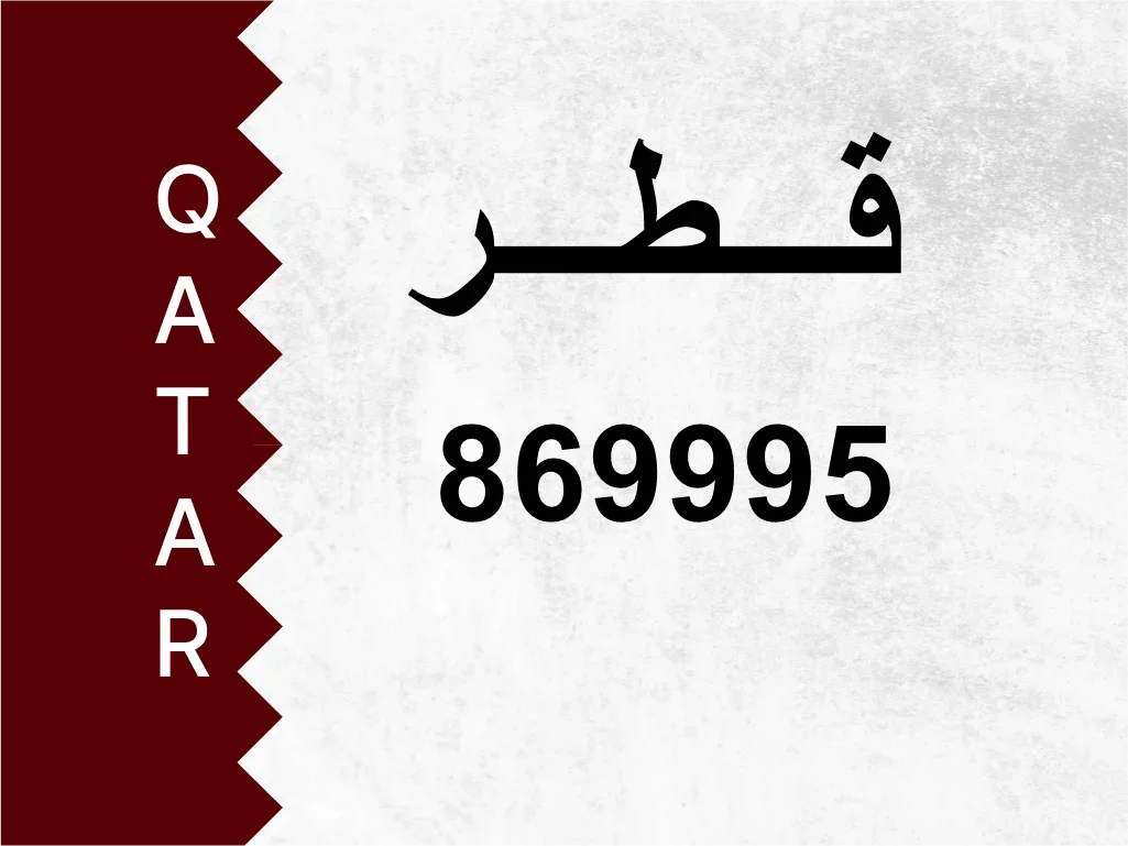رقم خاص 869995 رقم مميز