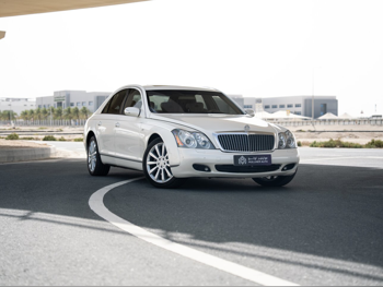 مرسيدس - بنز  مايباخ  57 S  2008  اوتوماتيك  48,000 كم  12 سلندر  دفع خلفي  سيدان  أبيض