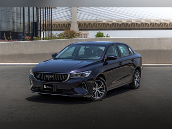 Geely  Emgrand  2025  Automatic  44,000 Km  4 Cylinder  Front Wheel Drive (FWD)  Sedan  Dark Blue  With Warranty