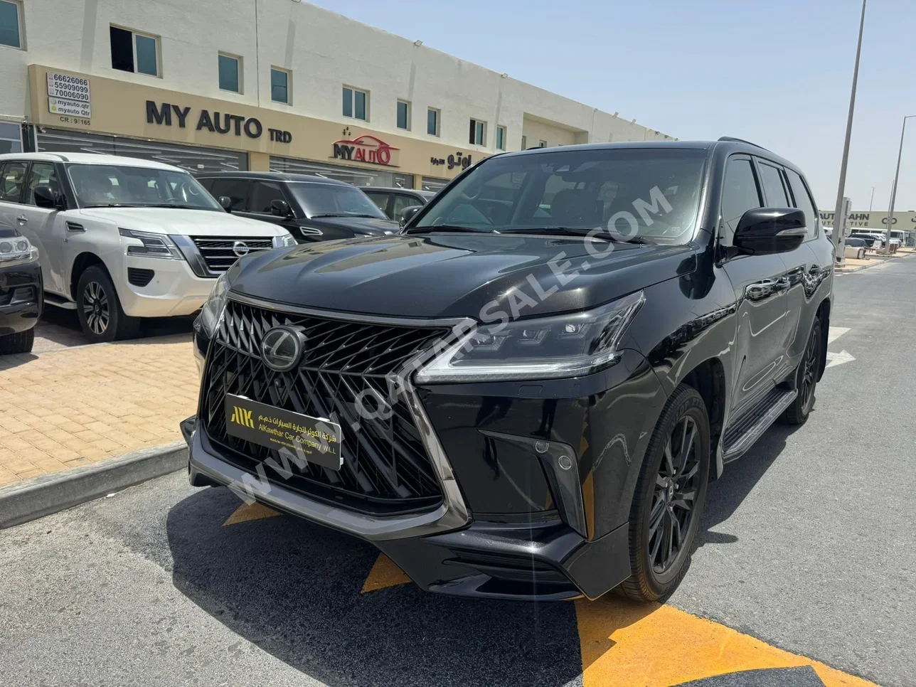 Lexus LX 570 S Black Edition 2019 Automatic 158,000 Km 8 Cylinder Four Wheel Drive (4WD) SUV Black