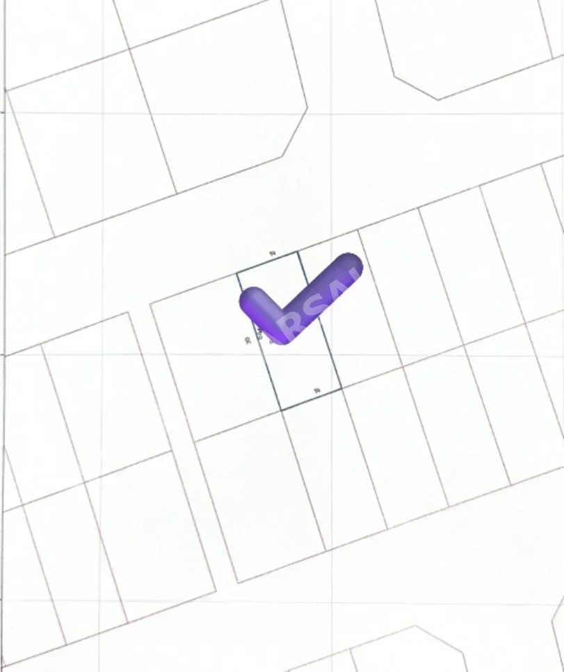 Lands For Sale in Al Wakrah - Al Wukair -Area Size 420 Square Meter