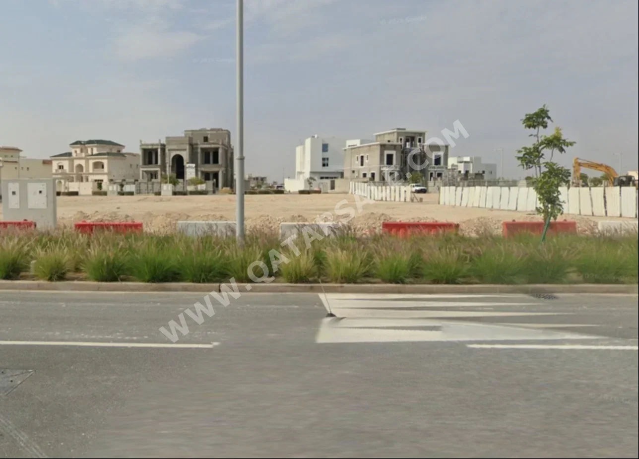 Lands For Sale in Lusail - North Residential Villa -Area Size 890 Square Meter