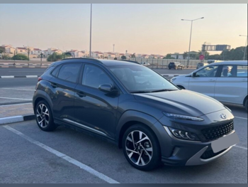 Hyundai  Kona  N line  2022  Automatic  63,000 Km  4 Cylinder  Front Wheel Drive (FWD)  Hatchback  Gray