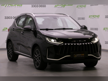 Jetour X50 2025 Automatic 13,000 Km 4 Cylinder Four Wheel Drive (4WD) SUV Black With Warranty