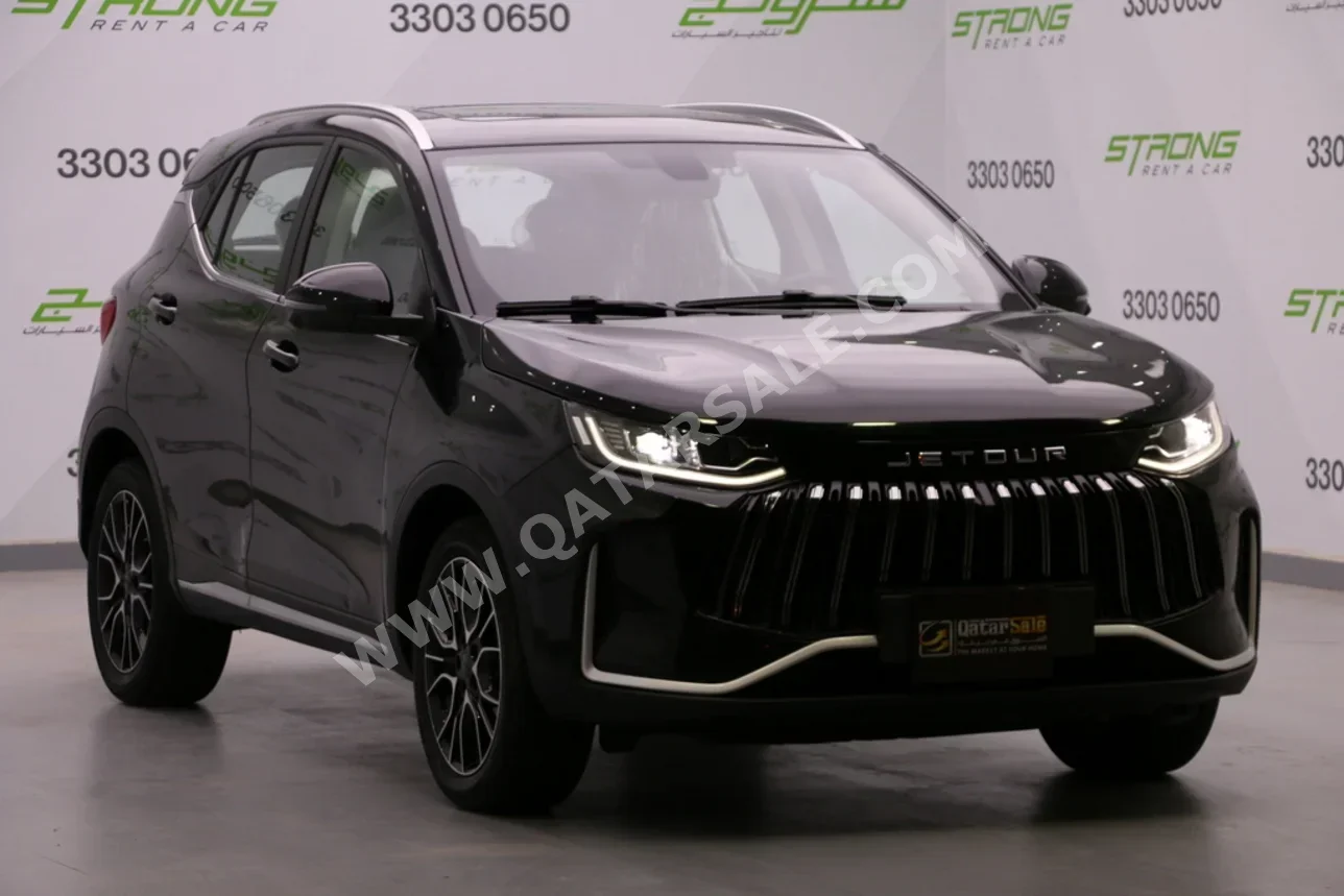 Jetour  X50  2025  Automatic  13,000 Km  4 Cylinder  Four Wheel Drive (4WD)  SUV  Black  With Warranty