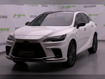 Lexus  RX  500h F SPORT  2024  Automatic  37,800 Km  4 Cylinder  Four Wheel Drive (4WD)  SUV  White  With Warranty