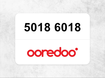 Ooredoo Mobile Phone  5018 6018