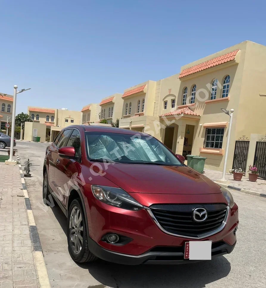 Mazda CX 9 2015 Automatic 87,000 Km 6 Cylinder Four Wheel Drive (4WD) SUV Red With Warranty