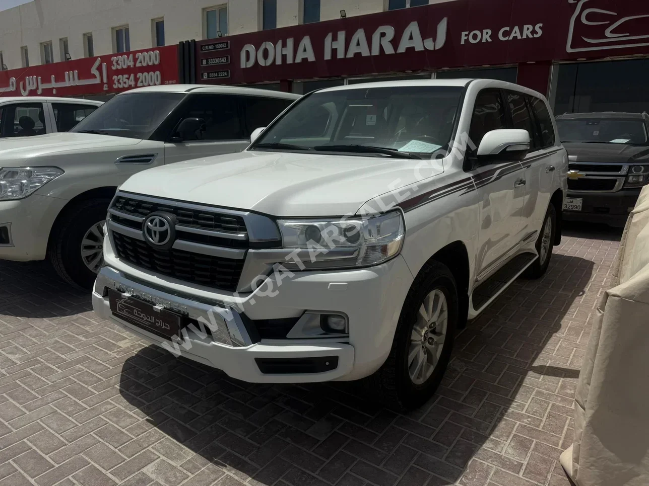 Toyota  Land Cruiser  GXR  2021  Automatic  227,000 Km  8 Cylinder  Four Wheel Drive (4WD)  SUV  White