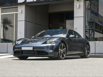 Porsche  Taycan  Turbo S  2021  Automatic  53,000 Km  0 Cylinder  All Wheel Drive (AWD)  Sedan  Dark Gray