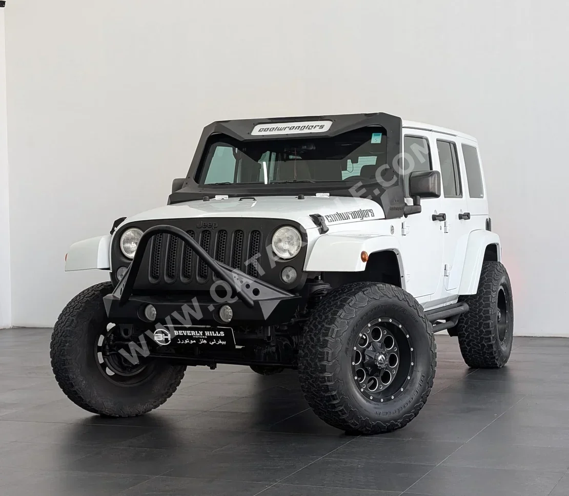 Jeep Wrangler Sahara 2020 Automatic 164,853 Km 6 Cylinder Four Wheel Drive (4WD) SUV White