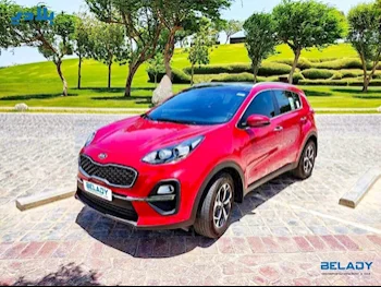 Kia  Sportage  4 Cylinder  SUV 2x4  Red  2021