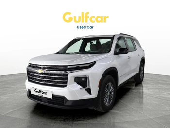 Chevrolet  Traverse  LT  2025  Automatic  21 Km  4 Cylinder  Four Wheel Drive (4WD)  SUV  White  With Warranty