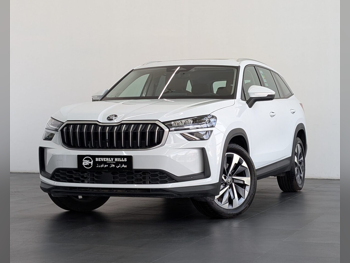 Skoda Kodiaq 2025 Automatic 0 Km 4 Cylinder All Wheel Drive (AWD) SUV White With Warranty