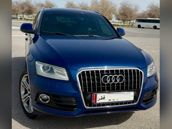 Audi Q5 3.0 T 2014 Automatic 124,000 Km 6 Cylinder All Wheel Drive (AWD) SUV Blue