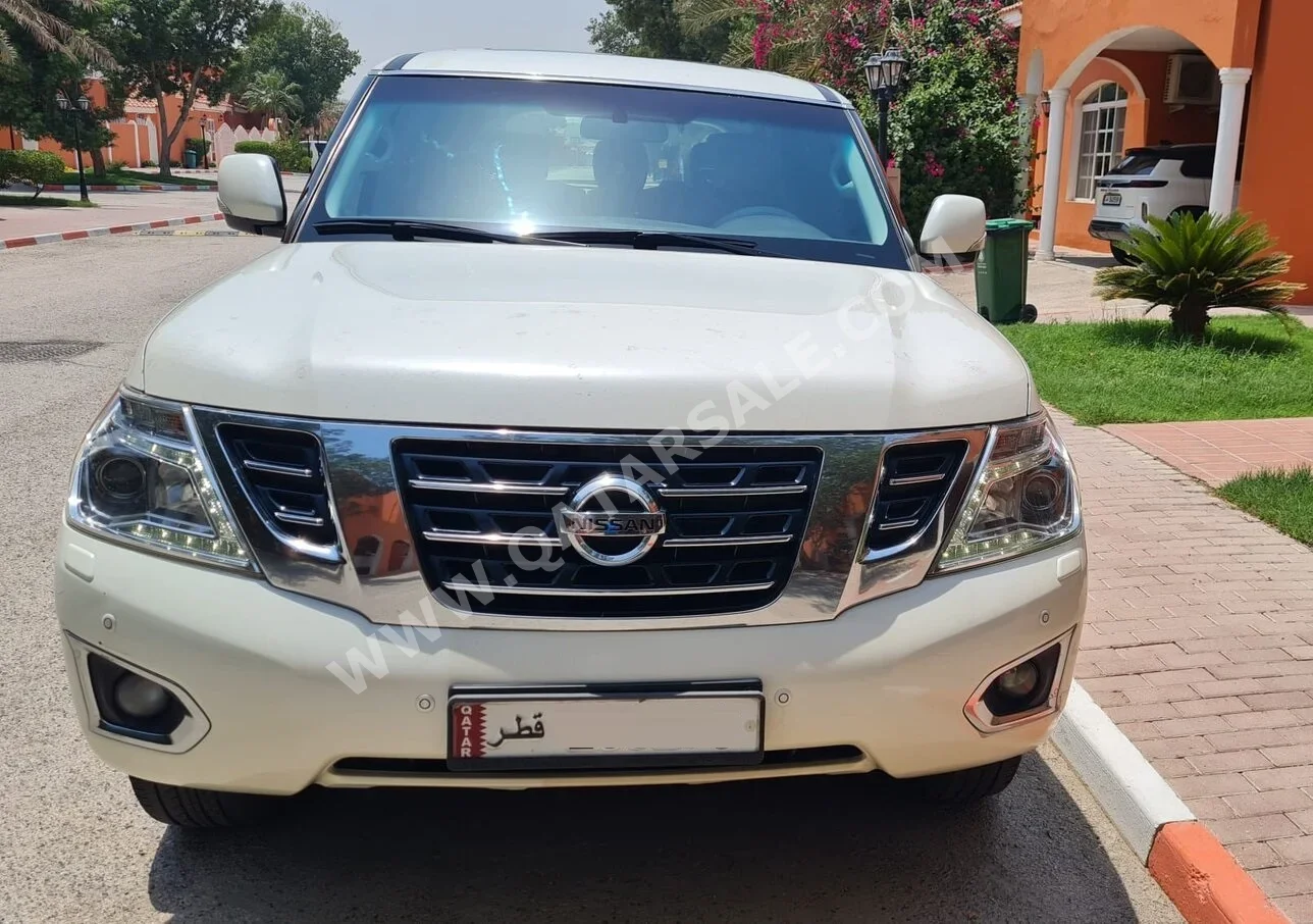 Nissan  Patrol  LE  2018  Automatic  144,000 Km  8 Cylinder  Four Wheel Drive (4WD)  SUV  White