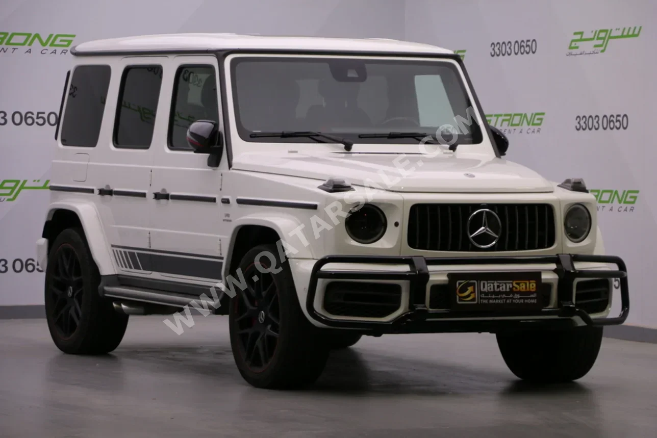Mercedes-Benz  G-Class  63 AMG  2019  Automatic  72,000 Km  8 Cylinder  Four Wheel Drive (4WD)  SUV  White