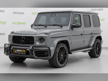 Mercedes-Benz G-Class 63 Night Pack 2022 Automatic 90,500 Km 8 Cylinder Four Wheel Drive (4WD) SUV Gray