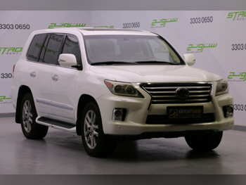 Lexus  LX  570  2012  Automatic  260,346 Km  8 Cylinder  Four Wheel Drive (4WD)  SUV  Pearl