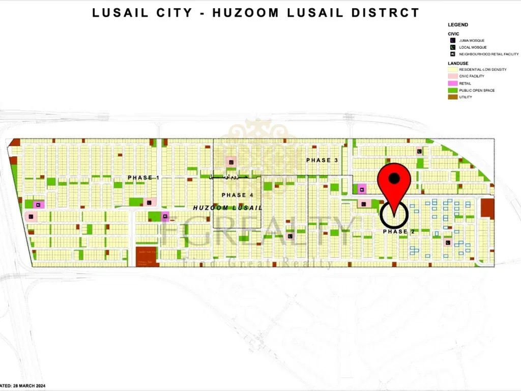 Lands For Sale  in Al Daayen  - Sumaysimah  -Area Size 400 Square Meter