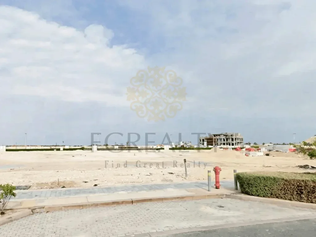 Lands For Sale in Lusail - North Residential Villa -Area Size 1,374 Square Meter