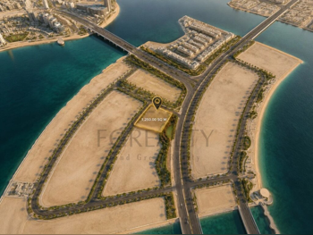 Lands For Sale  in Lusail  - Qetaifan Islands South  -Area Size 1,250 Square Meter