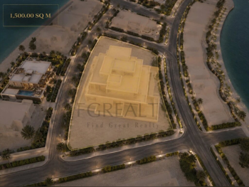 Lands For Sale  in Lusail  - Qetaifan Islands South  -Area Size 1,500 Square Meter