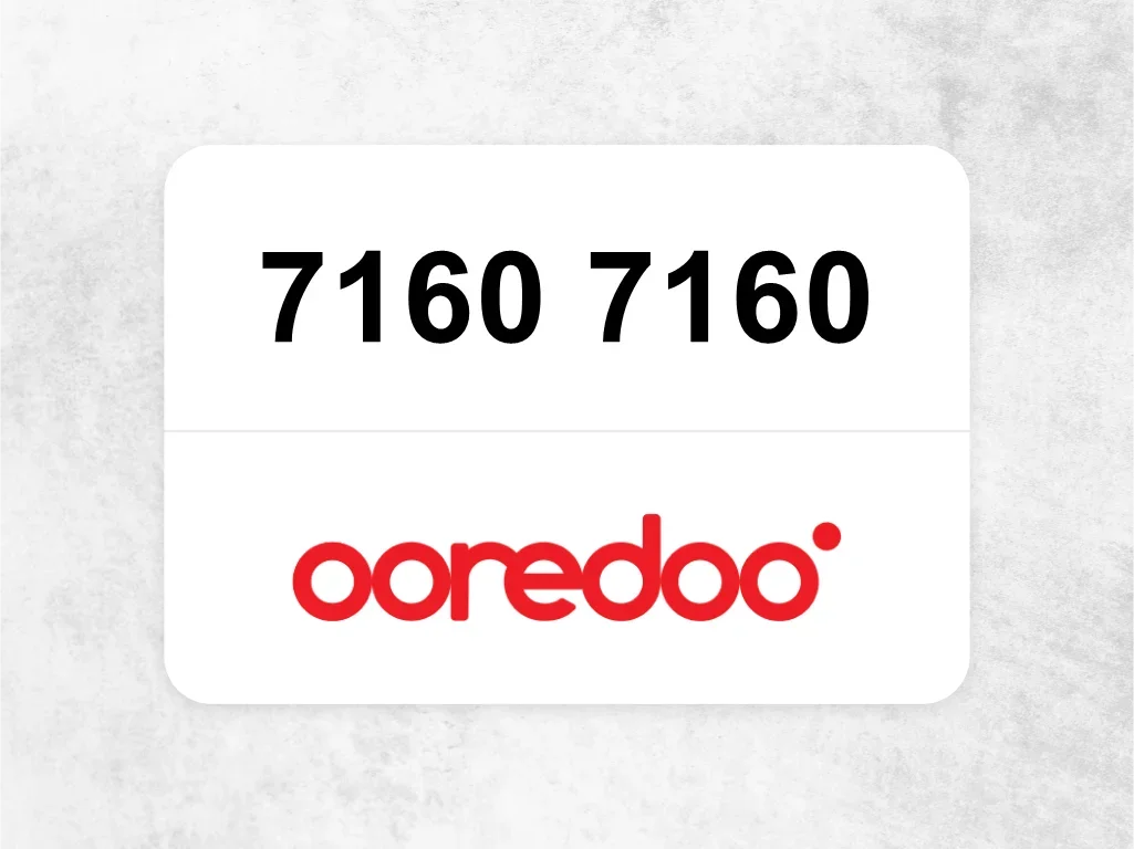 Ooredoo Mobile Phone  7160 7160