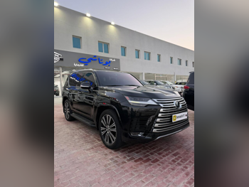 لكزس  ال اكس  600 لكجري  2023  اوتوماتيك  63,000 كم  6 سلندر  دفع رباعي  اس يو في  أسود  تحت الضمان
