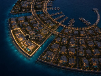 Lands For Sale  in Lusail  - Qetaifan Islands South  -Area Size 3,248 Square Meter