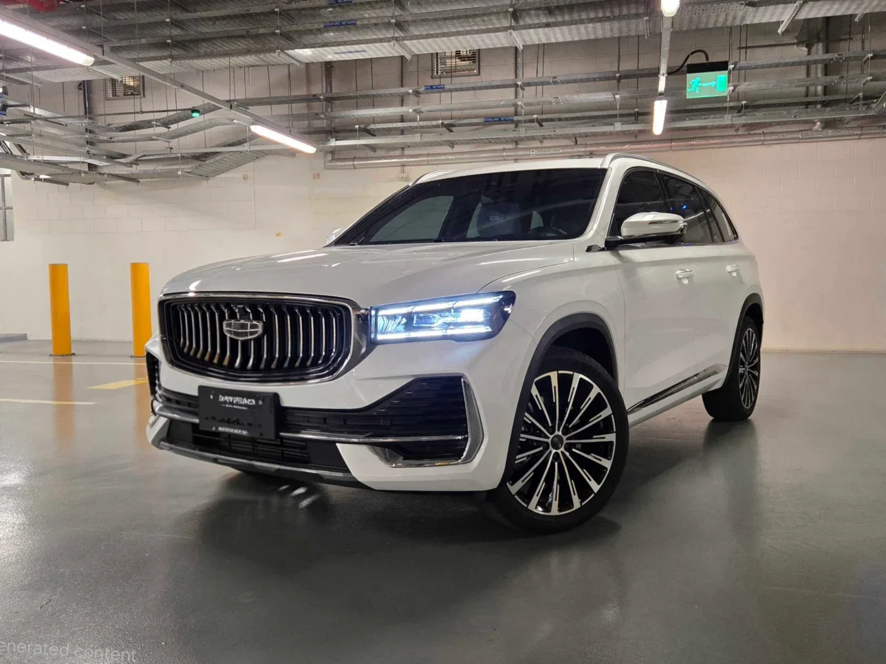 Geely Monjaro Luxury 2026 Tiptronic 11,000 Km 4 Cylinder All Wheel Drive (AWD) SUV White With Warranty